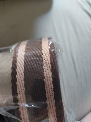 Customer photo review of FITA LISTRAS 40MM COR CAFE/NUDE 1 METRO