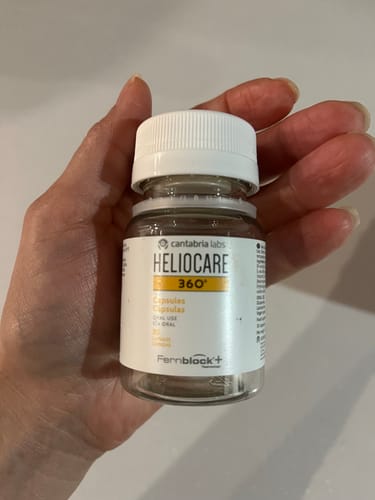 Customer photo review of ヘリオケア360° ORAL（飲む日焼け止め）