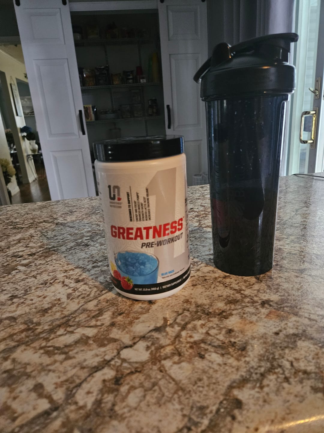 Customer photo review of GREATNESS | PRE-WORKOUT