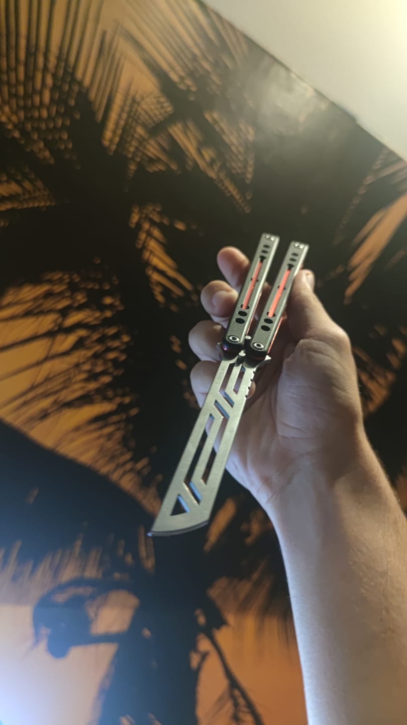Customer photo review of baliplus nautilus V2 clone Aluminum alloy handle stainless steel blade bushing