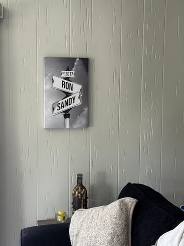 Customer photo review of COUPLES DATE OF LOVE by Cstm Canvas