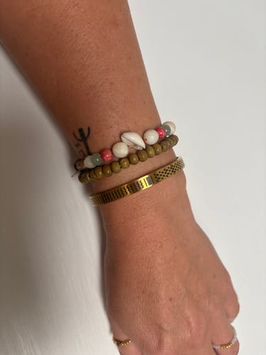 Customer photo review of Keffiyeh Cuff