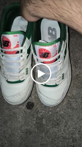 Customer video review of Tenis 550 Blanco Verde