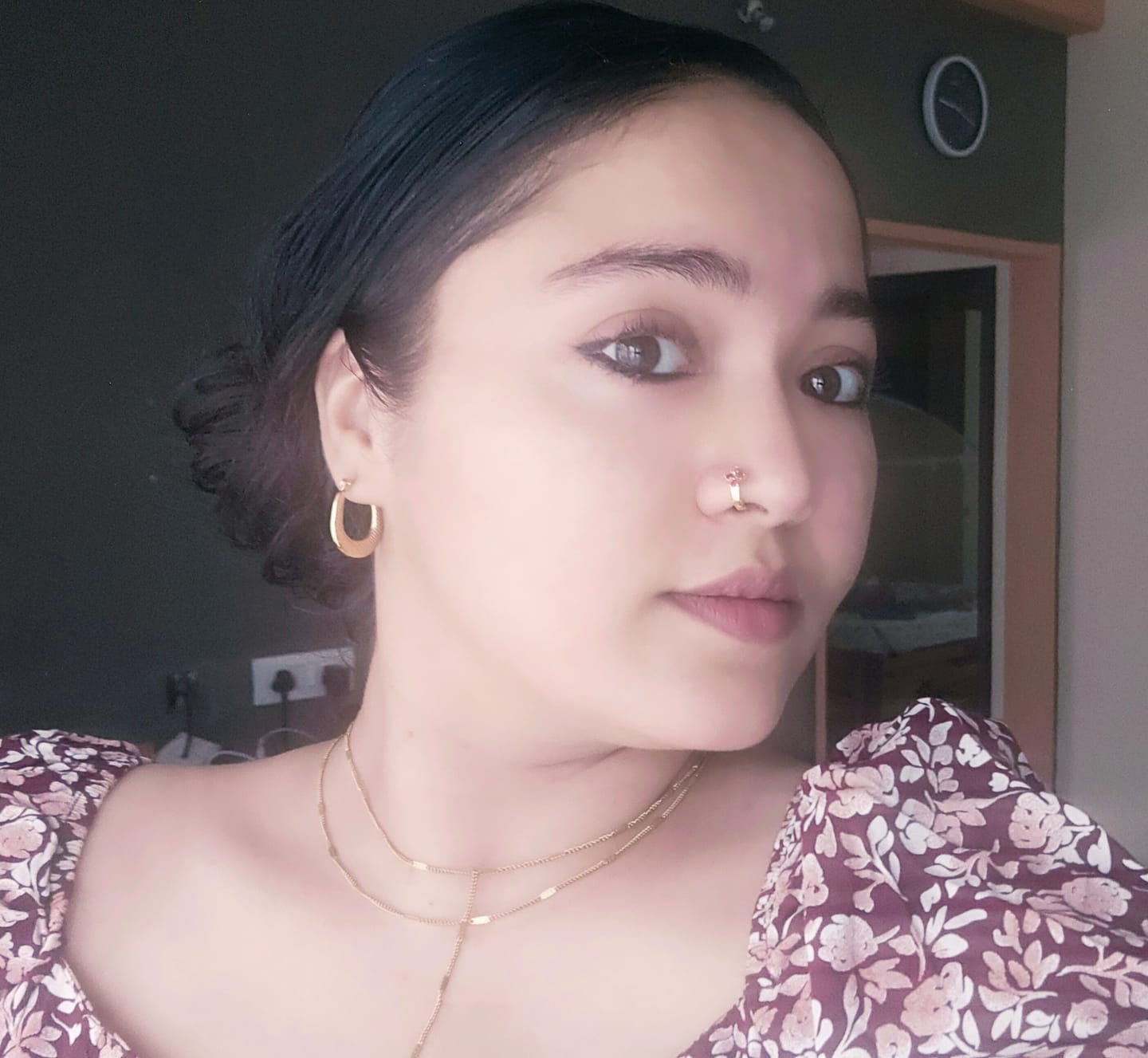 Customer photo review of Chic Layered Necklace