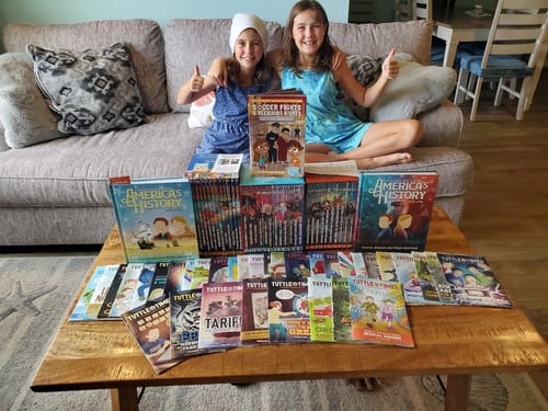 Customer photo review of Season 3 Graphic Novel Hardcover Box Set