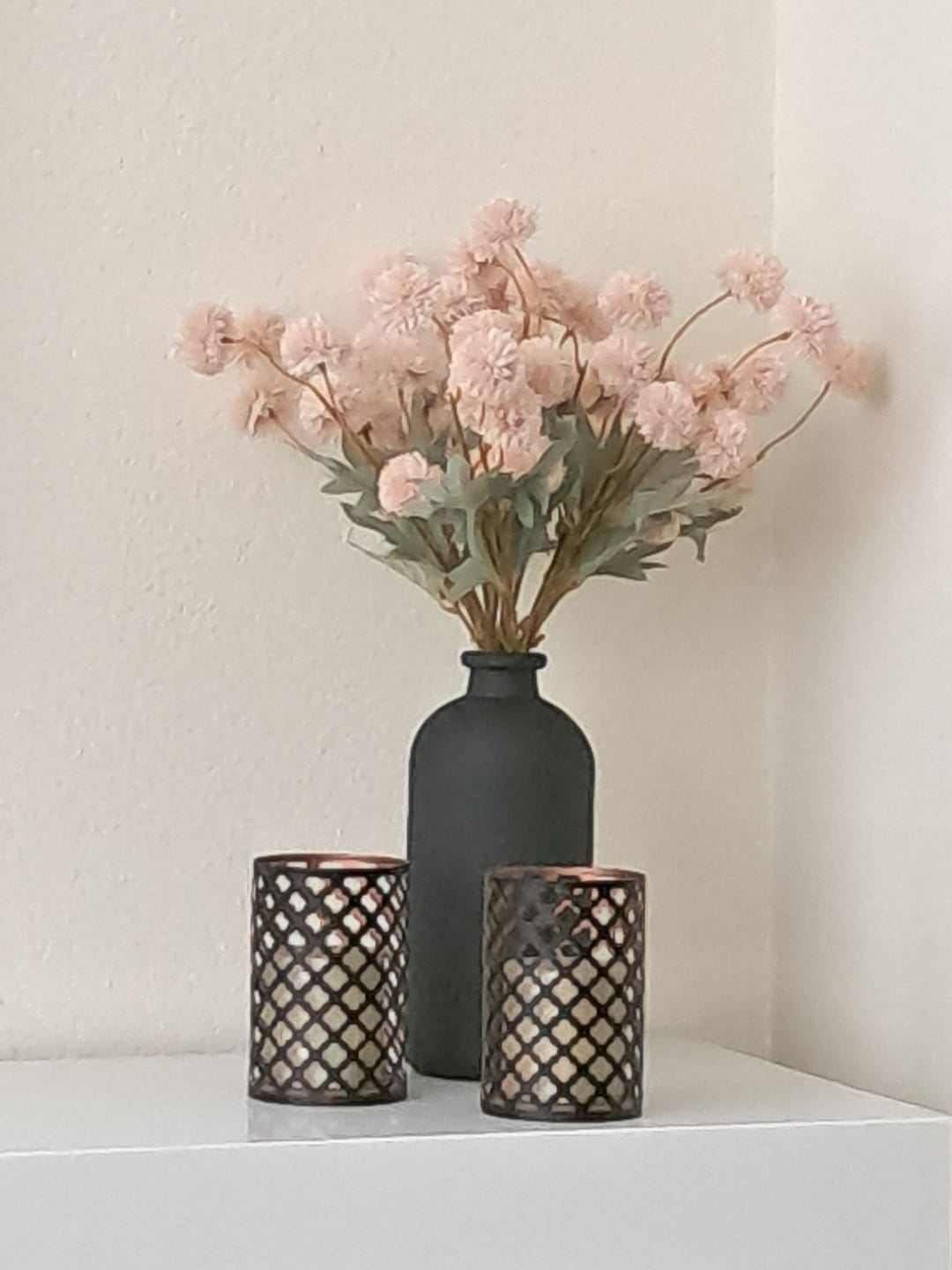 Customer photo review of Zijden Kiku Bloemen - Crème