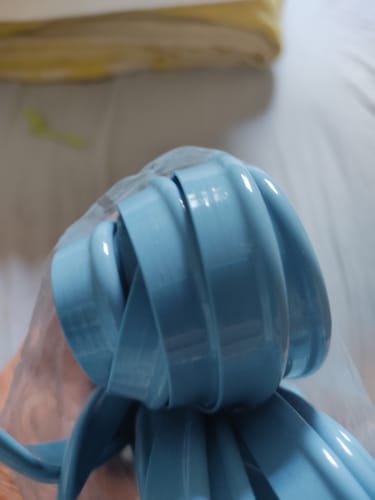 Customer photo review of VIVO 11MM COR AZUL BEBE PACOTE COM 10 METROS