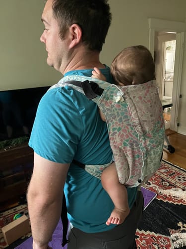 Customer photo review of Summer Mosaic DidyGo Onbuhimo by Didymos