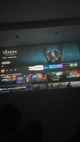 Customer photo review of Mini Portable Projector - HD | Wifi | Bluetooth