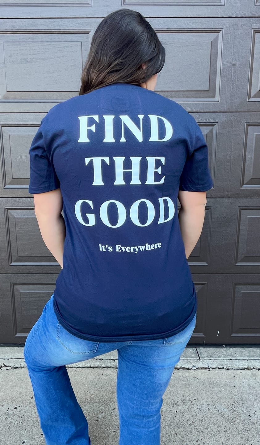 Customer photo review of 3 Simple Words Embroidered Hoodie - Cream