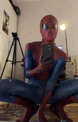 Customer photo review of [NEW] Spidey Gear™ Andrew Garfield Suit V1