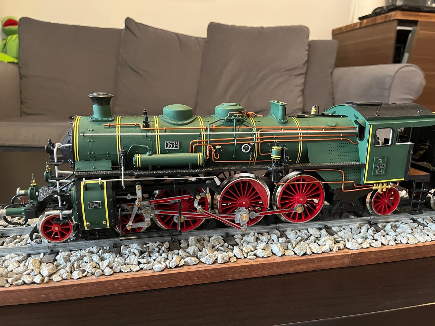 Customer photo review of Maqueta Tren S3/6 BR-18