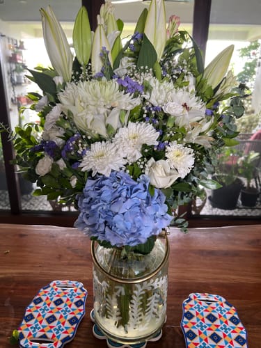 Customer photo review of Blue Gardenia