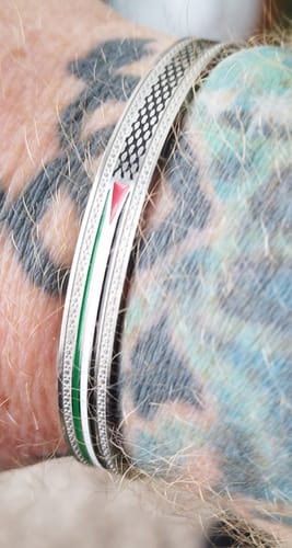 Customer photo review of Palestine Heritage Cuff