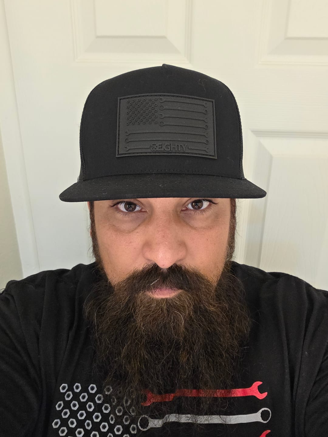 Customer photo review of 80Eighty® Onyx WrenchFlag Hat