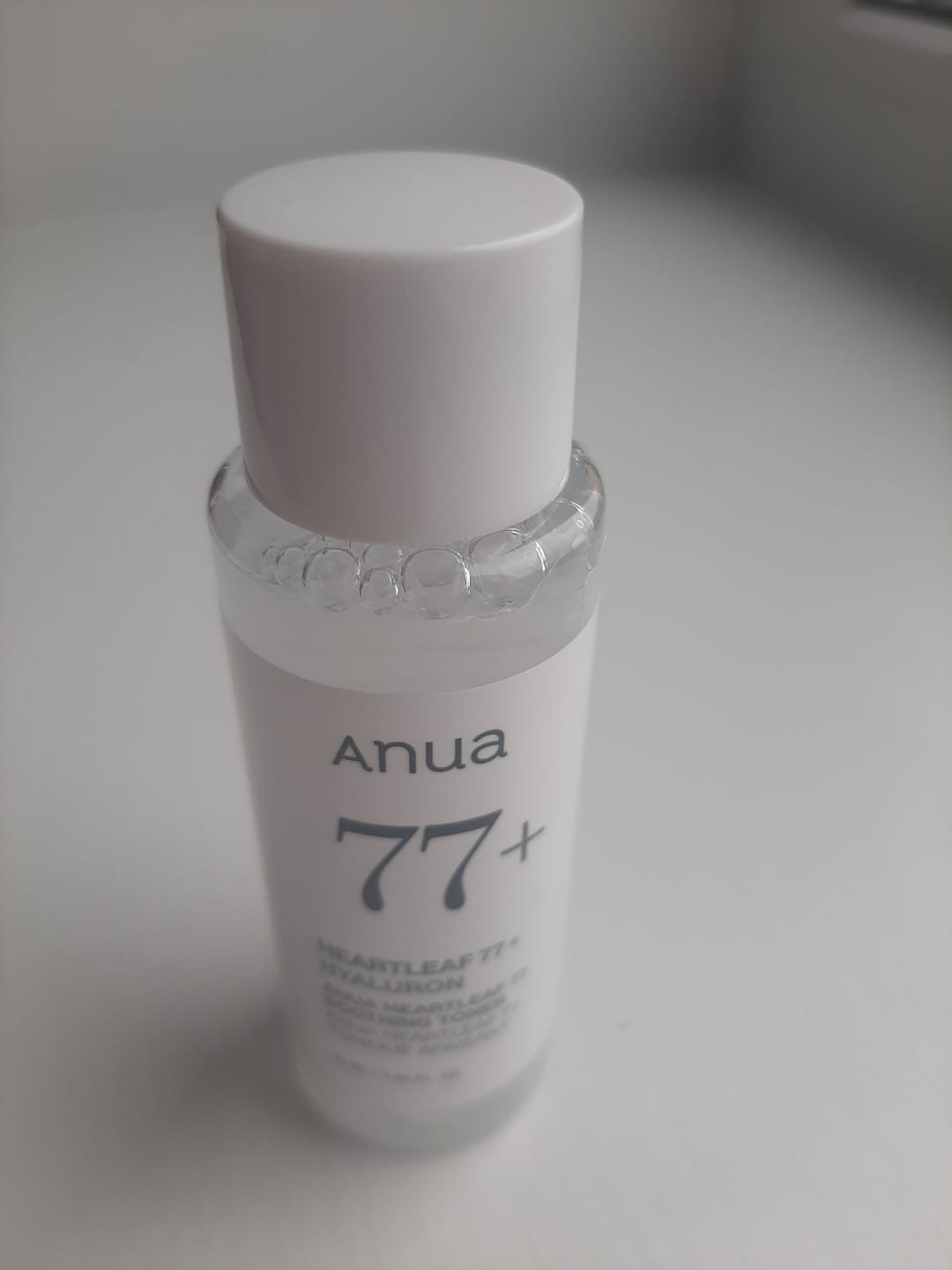 Customer photo review of Nomierinošs toniks Anua Heartleaf 77% Soothing Toner