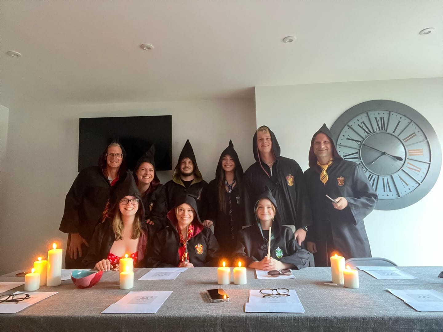 Customer photo review of Wizarding Murder Mystery Game Kit