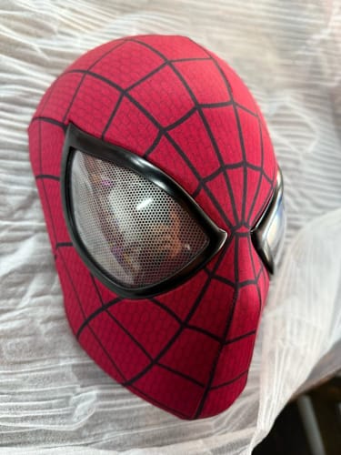 Customer photo review of [NEW] Spidey Gear™ - Andrew Garfield Mask V2
