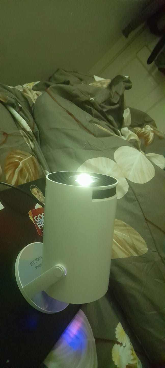 Customer photo review of CineMaster Pro® - 4K Smart Projector