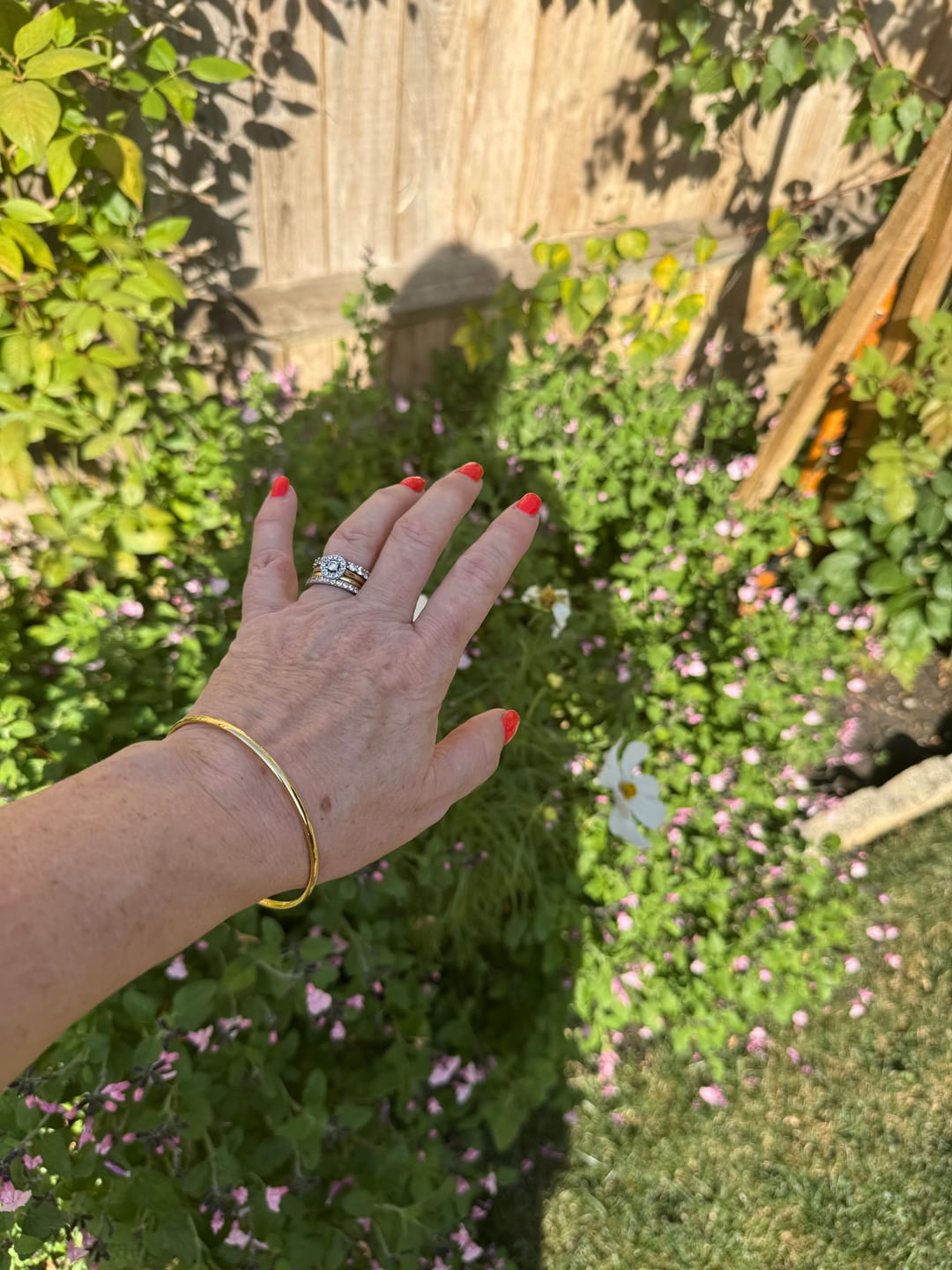 Customer photo review of Classic Gold Bangle