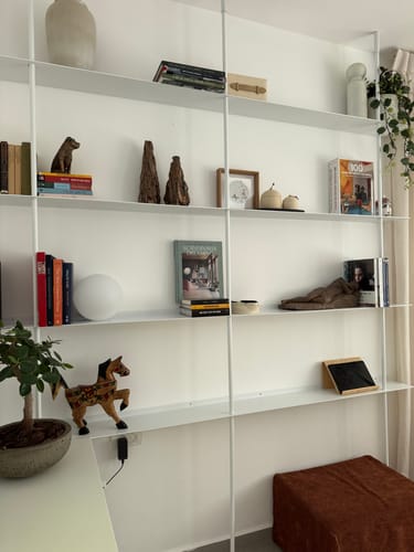 Customer photo review of ספריית מדפים בהזמנה אישית