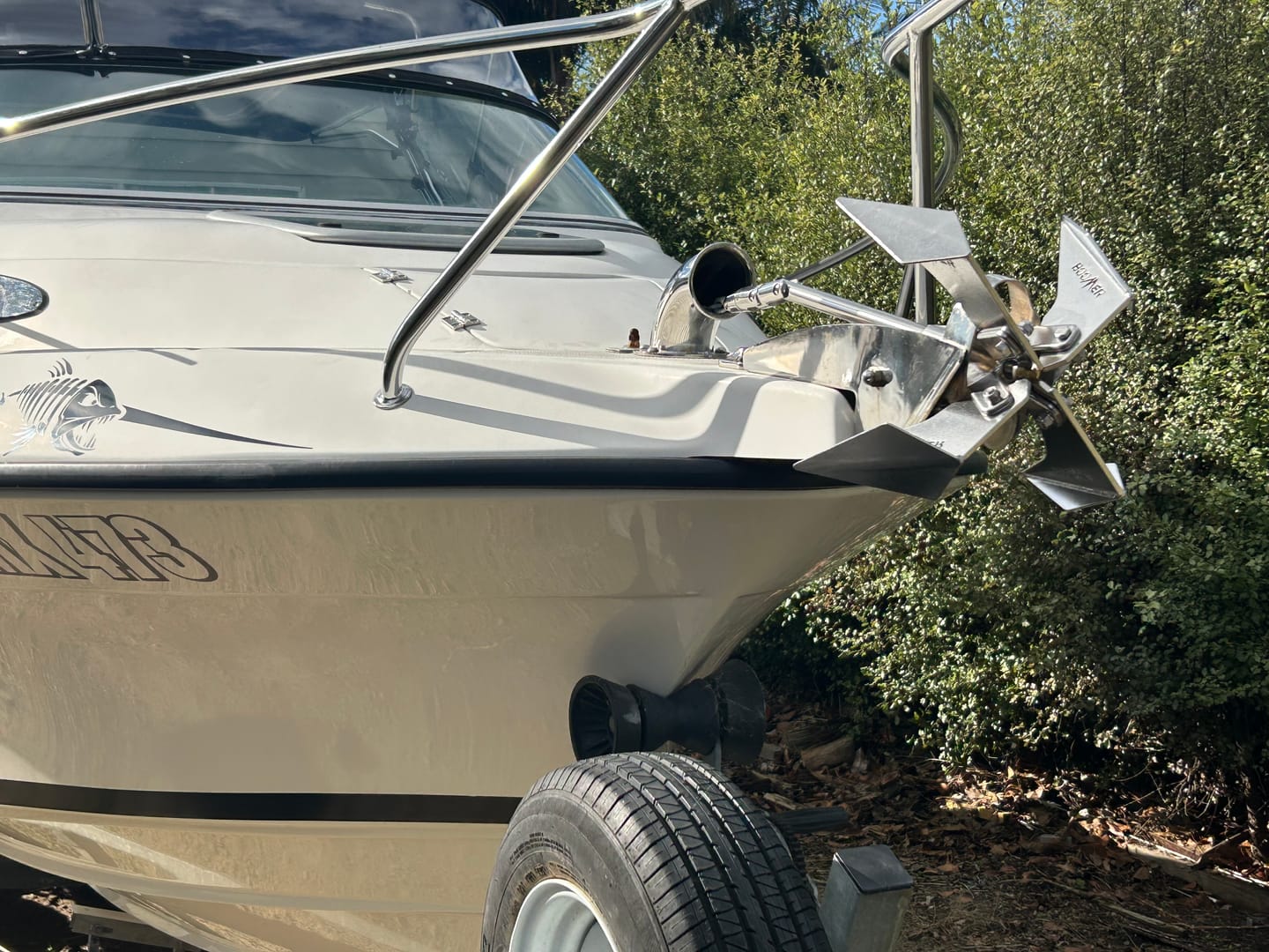Customer photo review of BOOMER ALL TERRAIN ANCHOR - 3.5 to 9m  boats