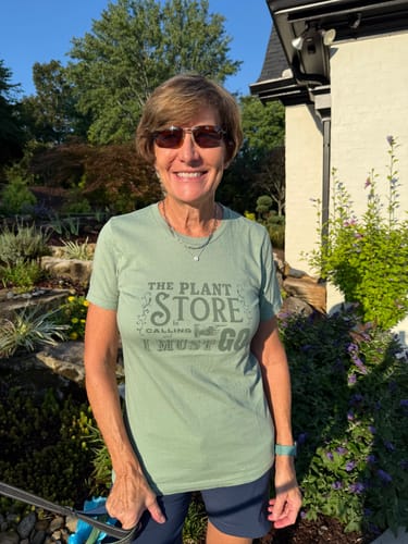 Customer photo review of The Plant Store T-Shirt