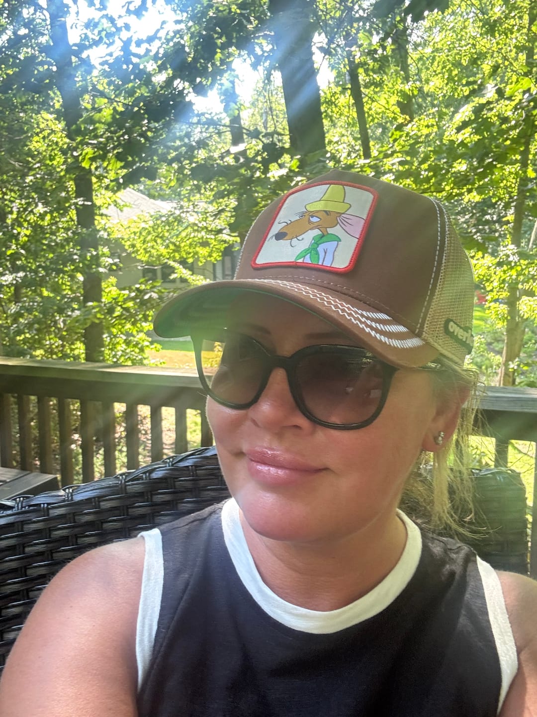 Customer photo review of OVERLORD X Looney Tunes: Slowpoke Rodriguez Trucker Cap