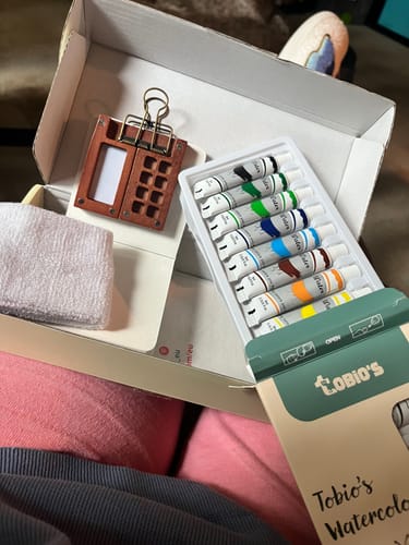 Customer photo review of Tobio's™ Watercolor Kit