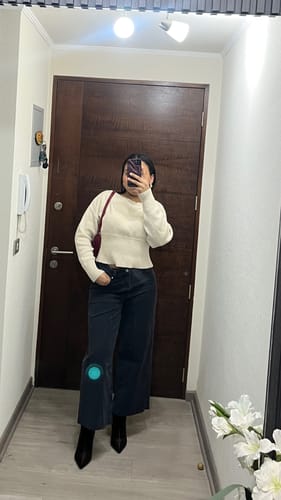 Customer photo review of SWEATER REGINA CRUDO