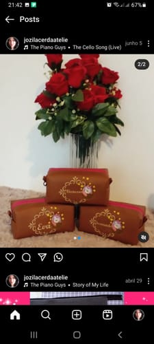 Customer photo review of BAGUN 0,30 XADREZ CANDY