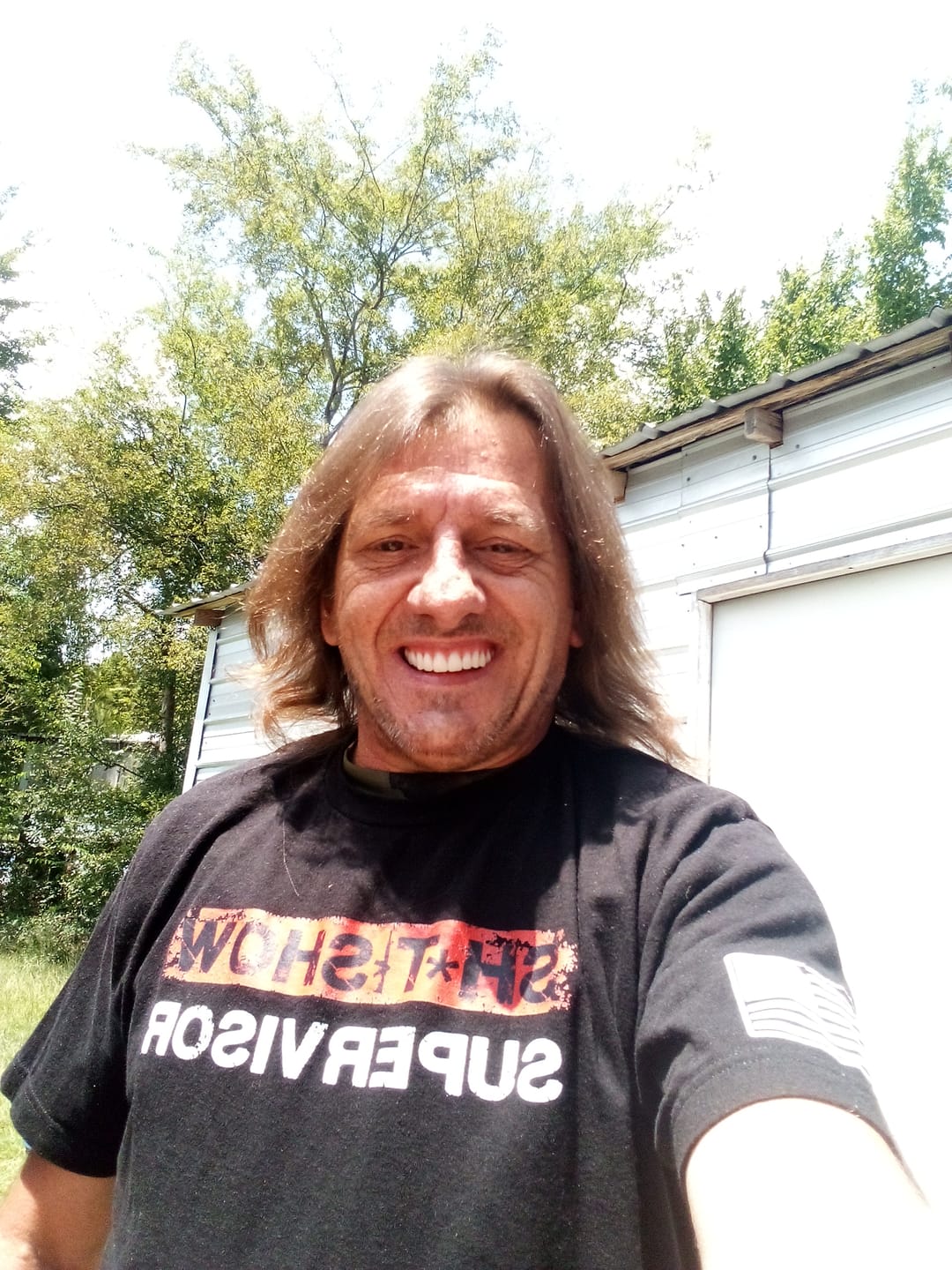 Customer photo review of Sh*t Show Supervisor T-Shirt