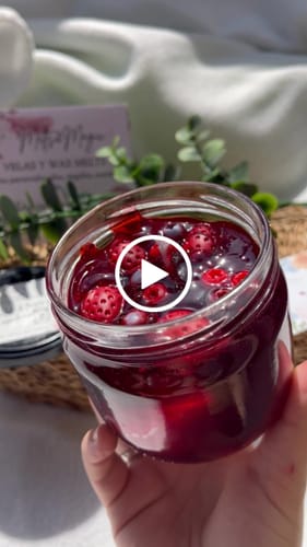 Customer video review of Gel para velas