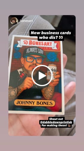 Customer video review of Print Custom Stickers