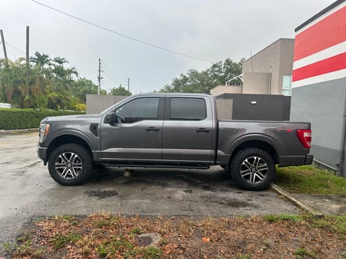 Customer photo review of For 2021-2025 Ford F150 2" to 4" Upper Control Arms Ford Suspension Kit KSP