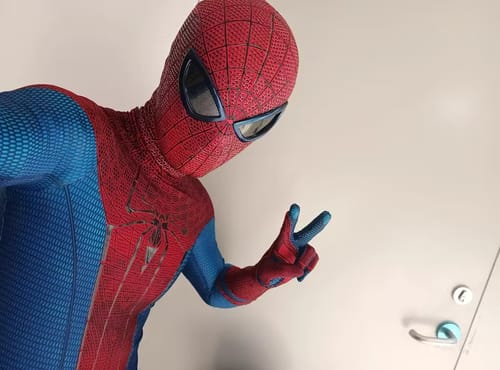 Customer photo review of [NEW] Spidey Gear™ Andrew Garfield Suit V1
