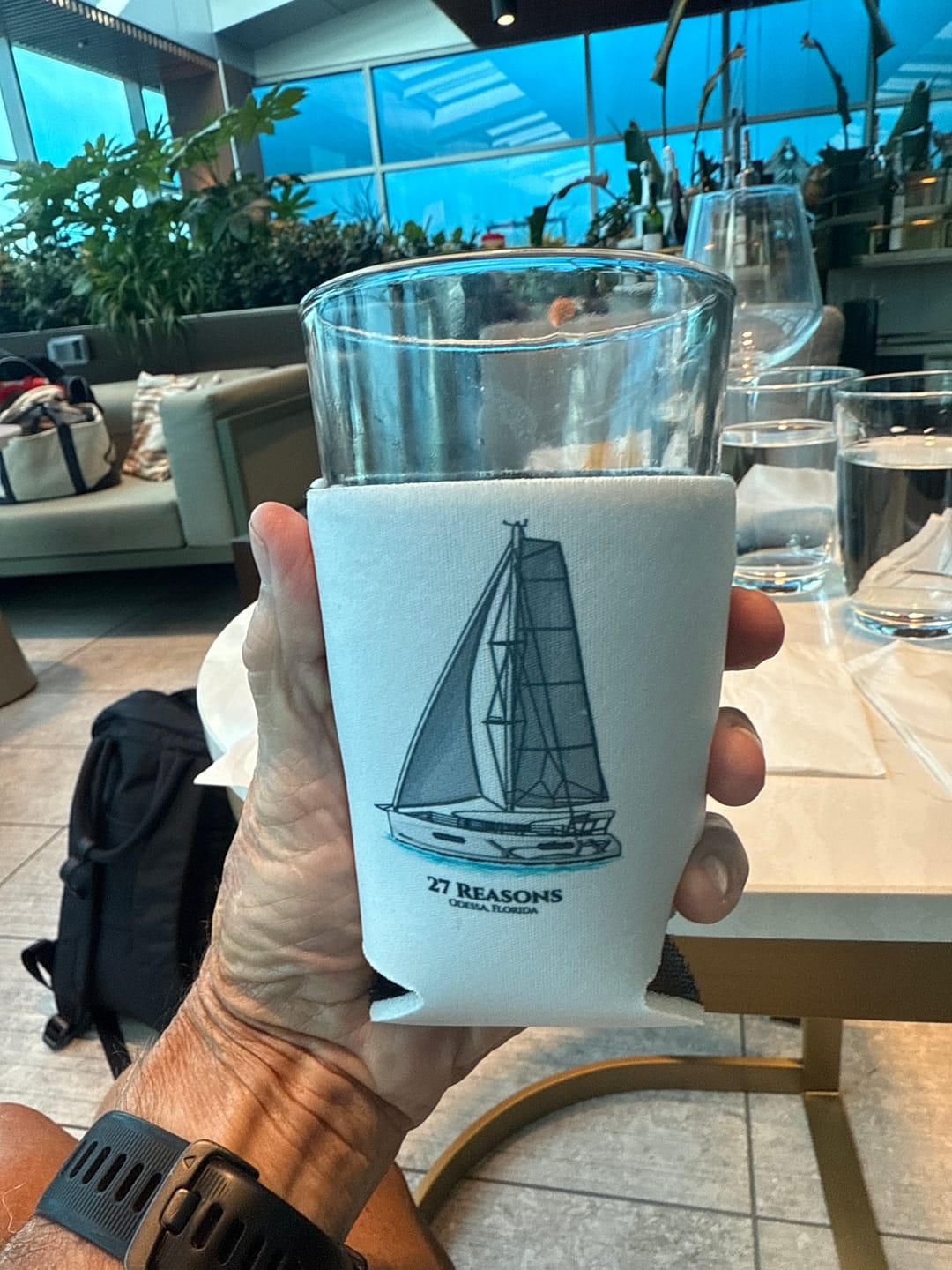 Customer photo review of Dri-Fit Custom Boat Shirts - Short Sleeve