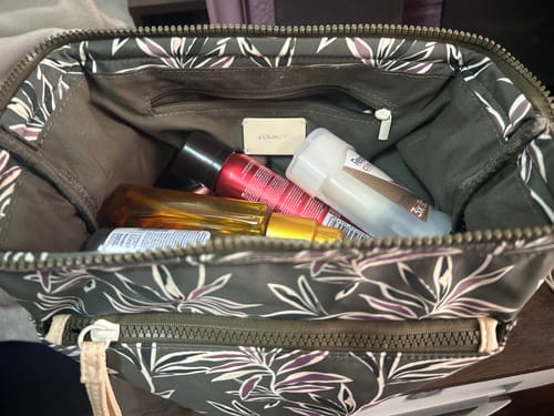 Reseña con foto de un cliente sobre Cosmetiquero Multiuso