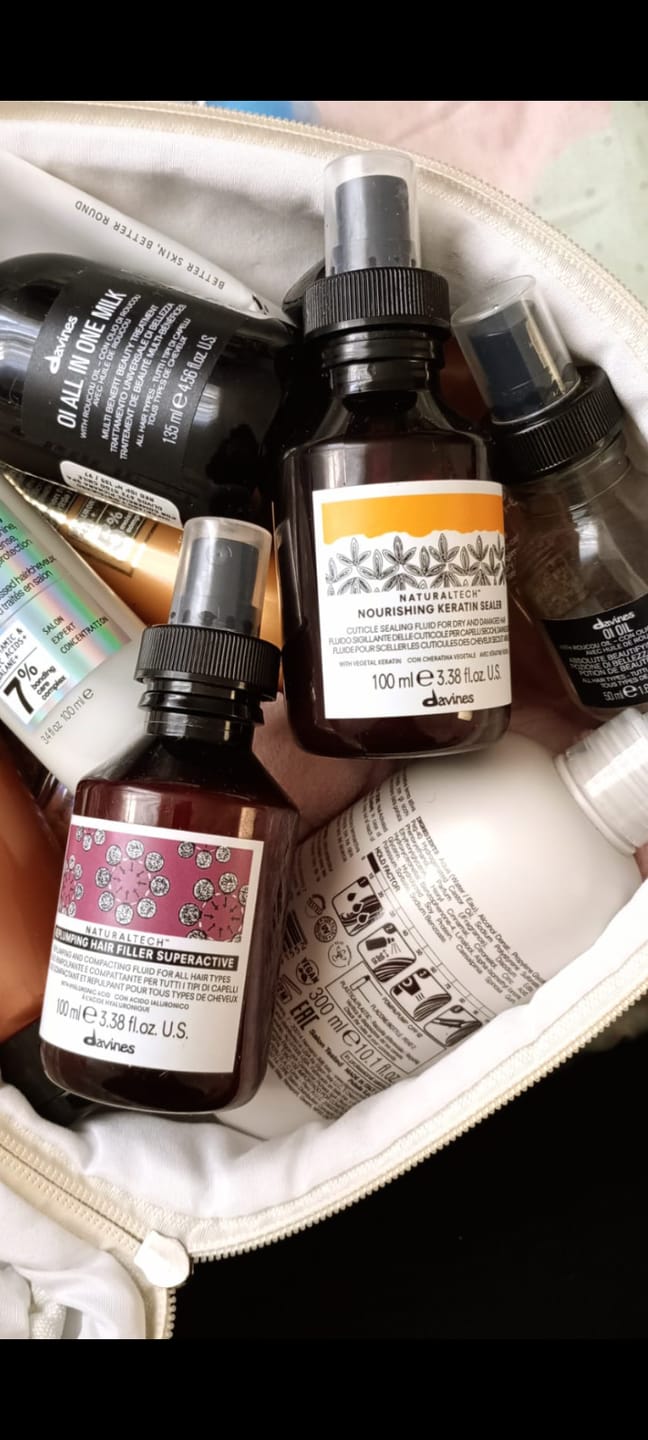 Customer photo review of Sérum Sellador Nutritivo Keratina Nourishing Naturaltech Davines