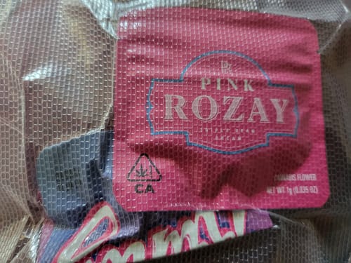 Customer photo review of 1g THC-A Pink Rozay Hybrid
