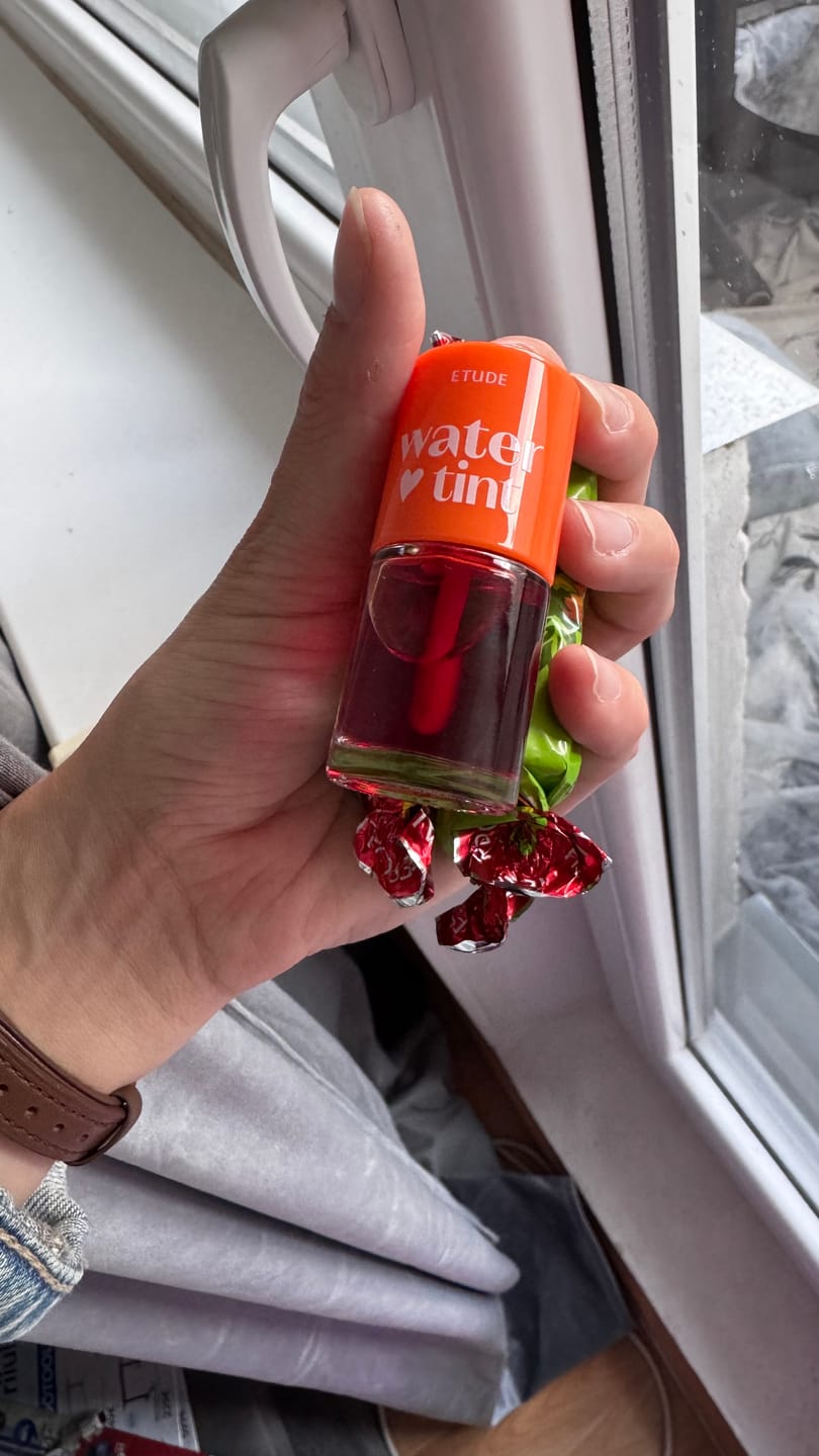 Customer photo review of Lūpu tinte Etude House Dear Darling Water Tint