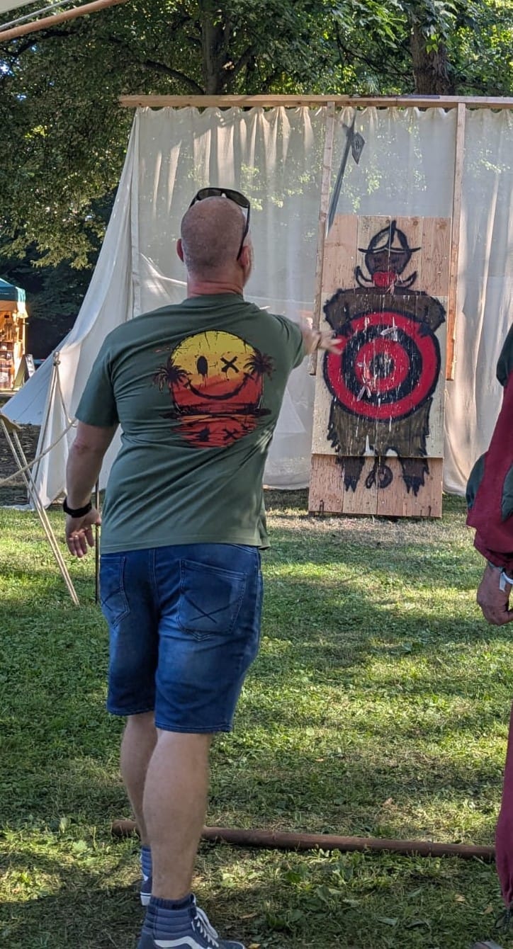 Customer photo review of Smiley Sea T-Shirt