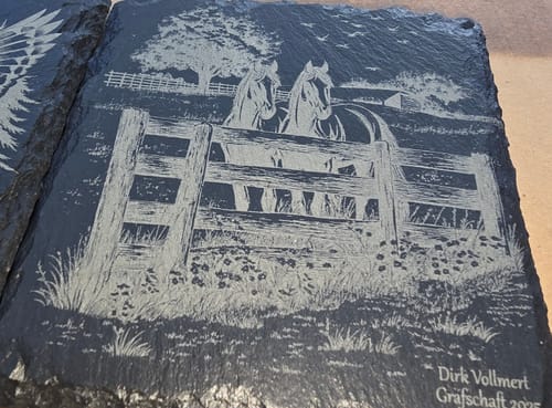 Customer photo review of AtomStack P1 Laser Engraver