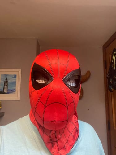 Customer photo review of The OG Spidey Gear™ - Winking Mask