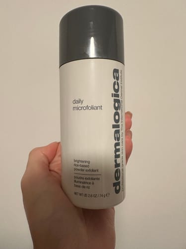 Customer photo review of dermalogica daily microfoliant (74g / 170g)