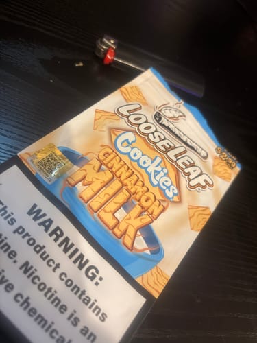 Customer photo review of LooseLeaf x Cookies Cinnamon Milk Wraps (2-Pack)