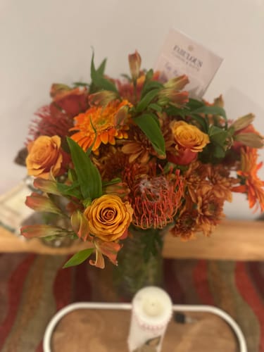 Customer photo review of Amber Bouquet