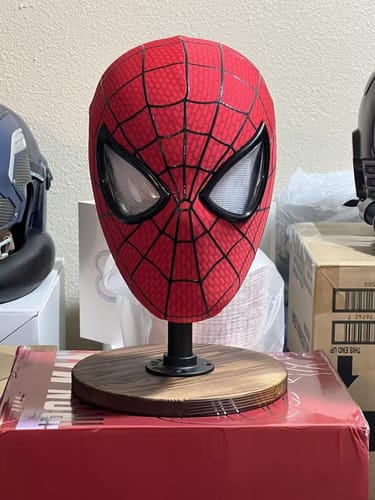 Customer photo review of [NEW] Spidey Gear™ Miles Morales Mask