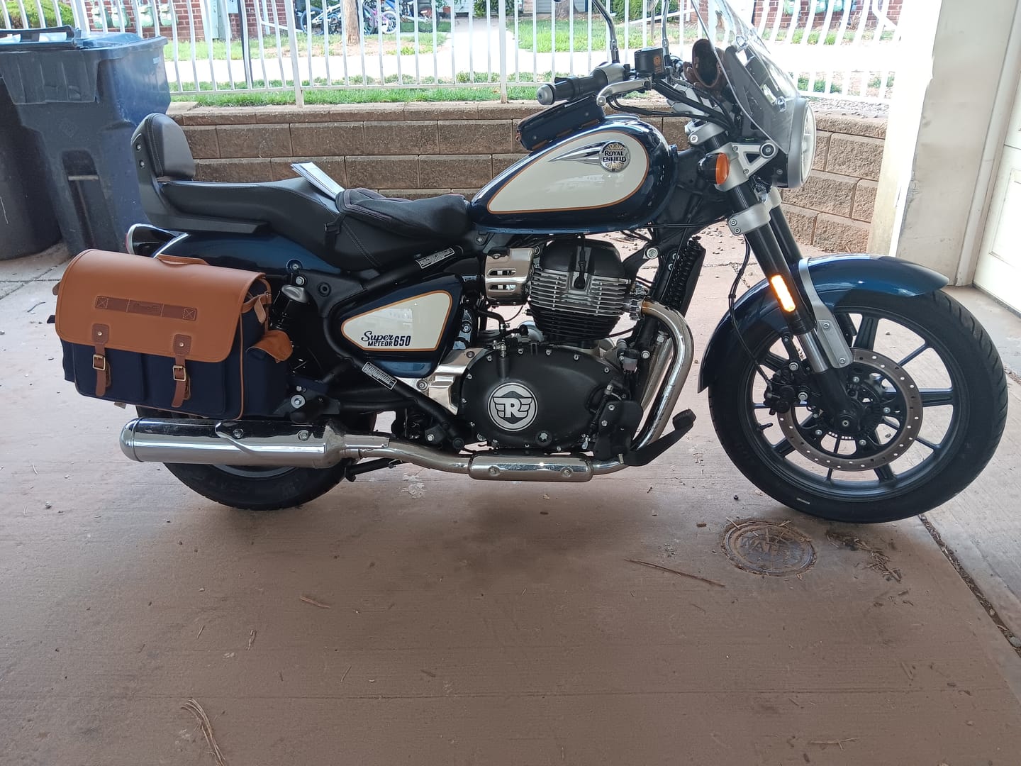 Customer photo review of expedition saddlebag