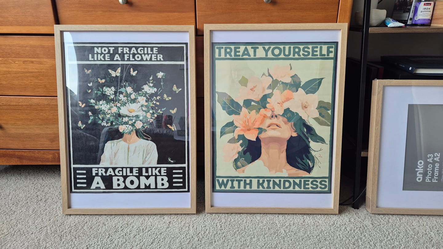 Customer photo review of Fragile Like a Bomb